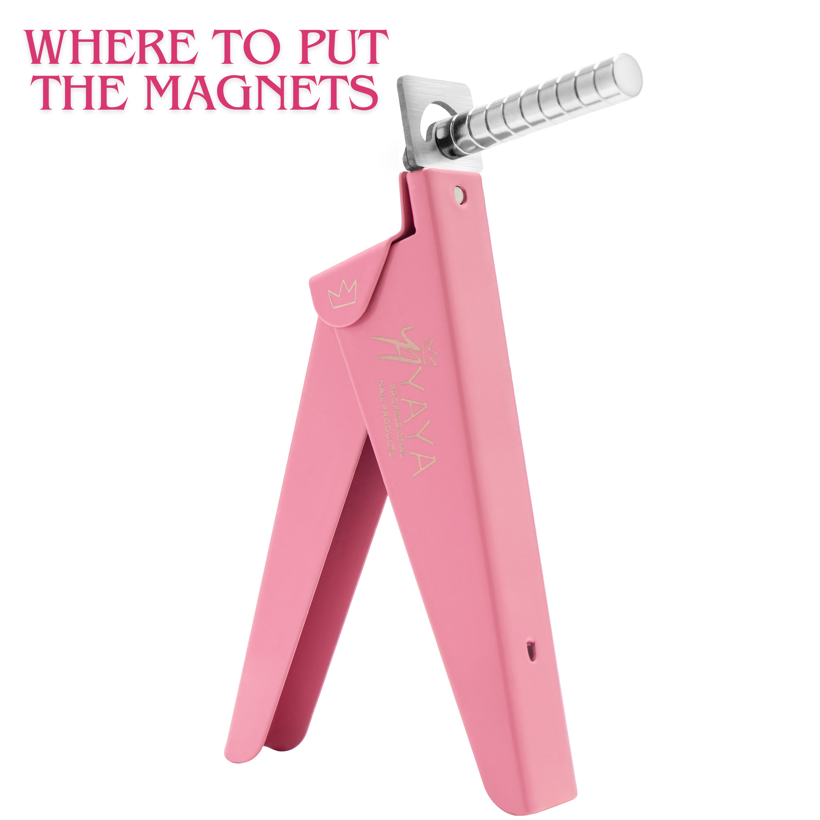 Acrylic Nail Clipper with Magnets