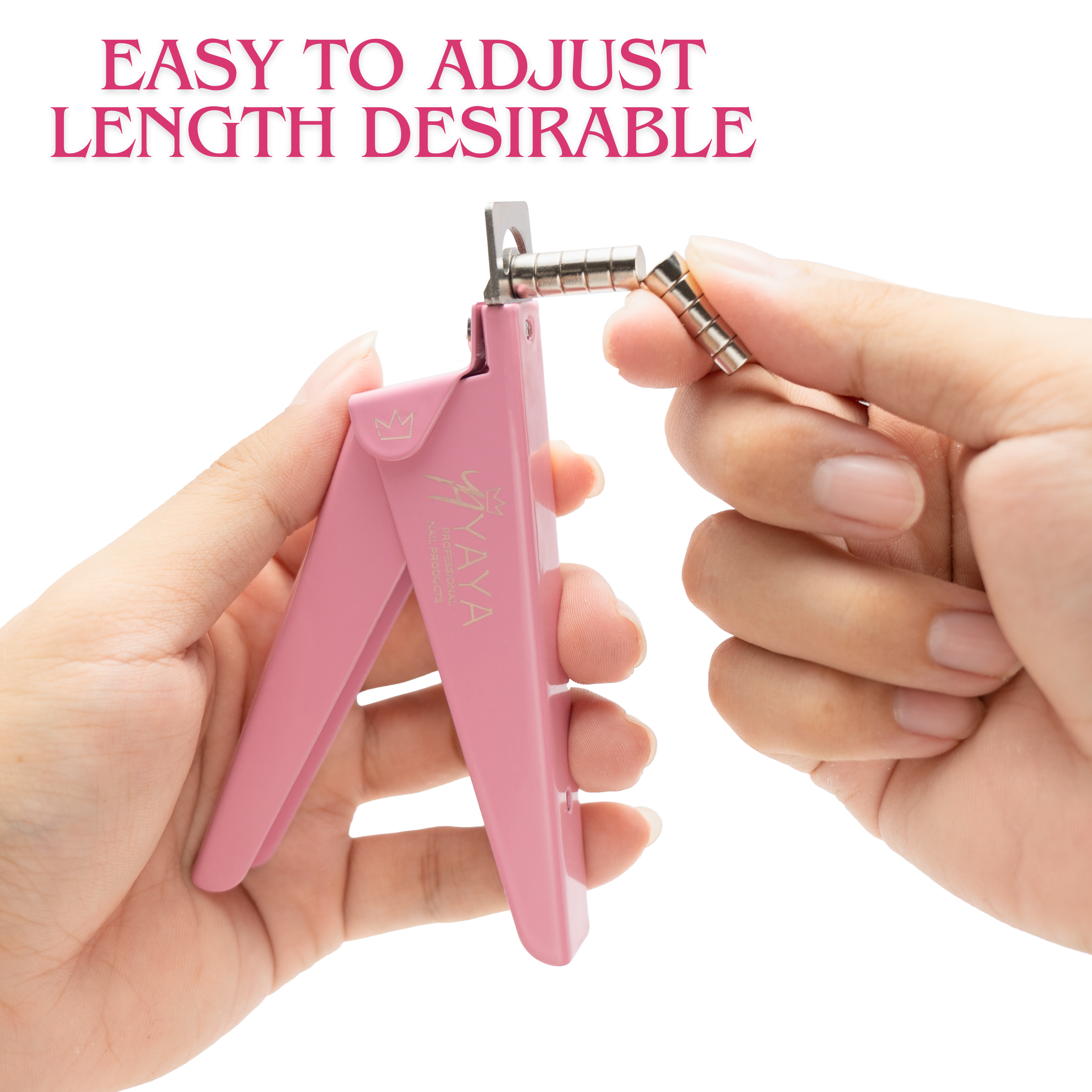 Acrylic Nail Clipper with Magnets