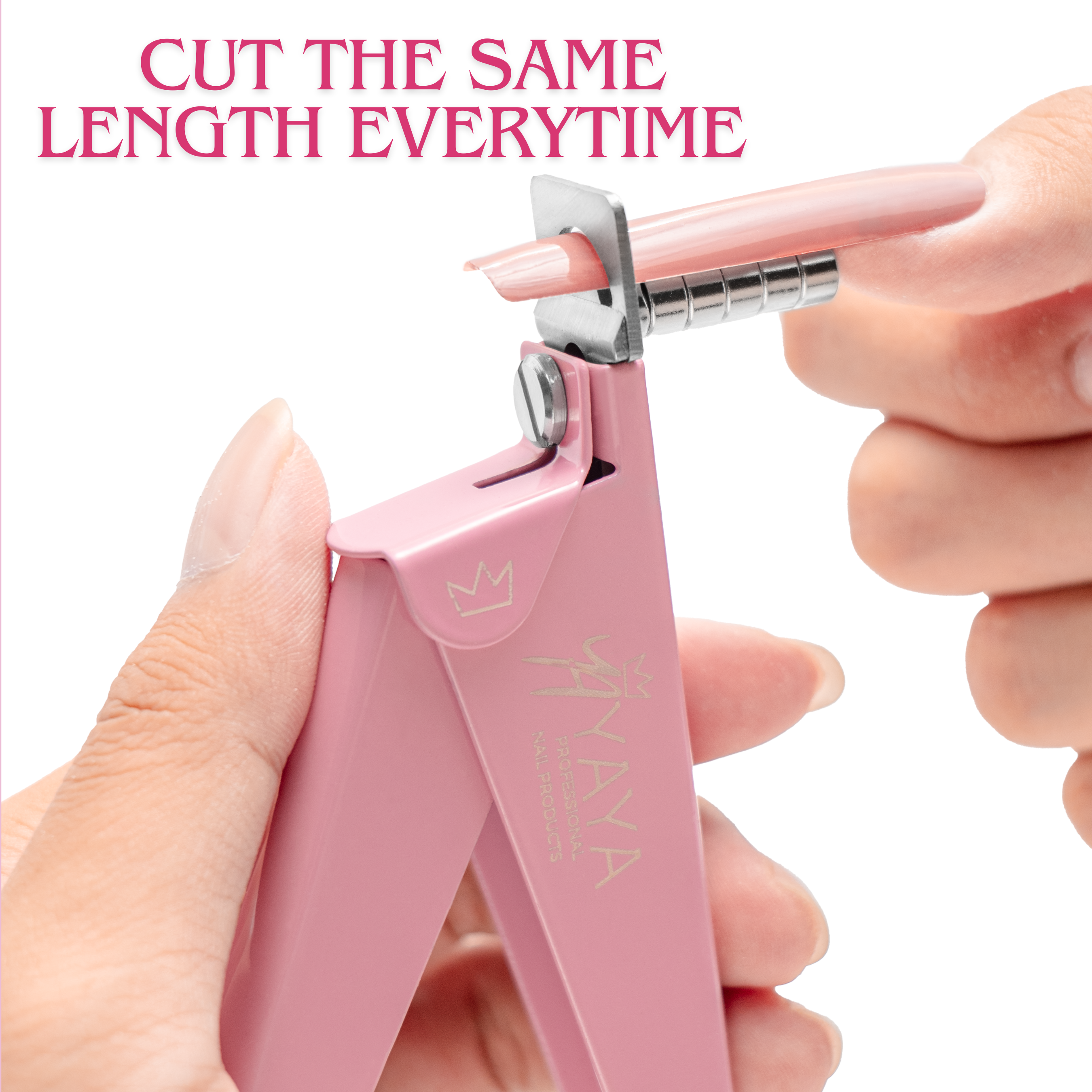 Acrylic Nail Clipper with Magnets