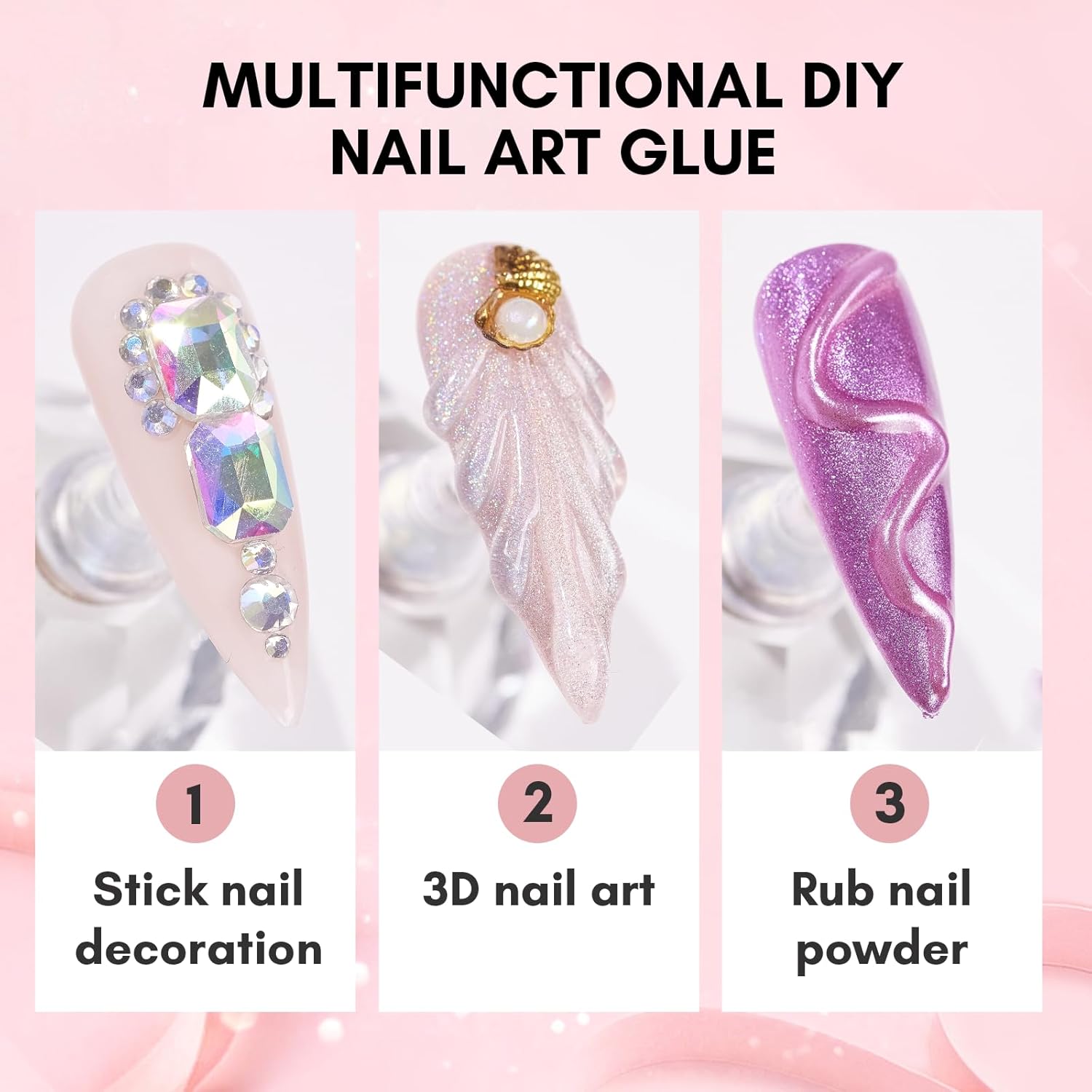 YAYA NAILS RHINESTONE GLUE FOR NAILS